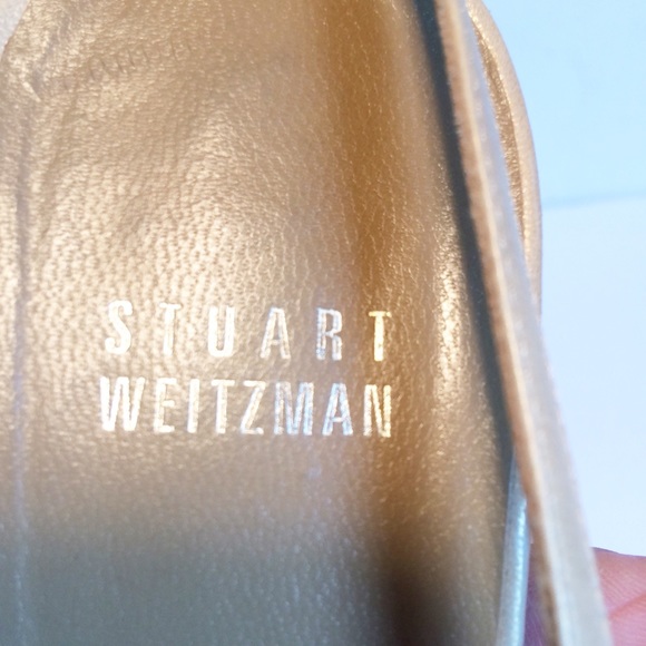 Stuart Weitzman Rhinestone Embellished Sandals - Picture 5 of 7
